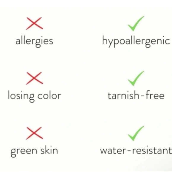 Anthropologie Cross 18K Gold Stainless Steel Waterproof Necklace - Picture 15 of 15